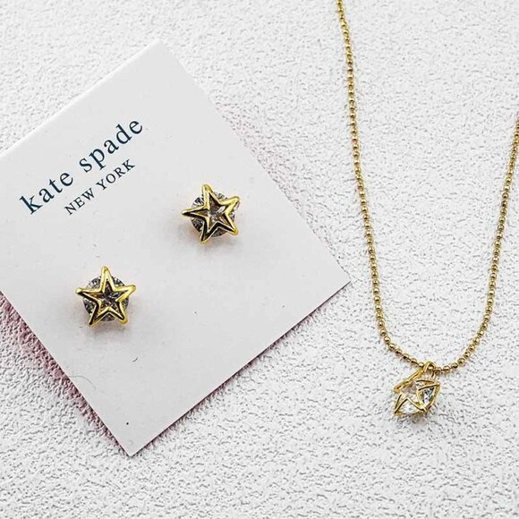 Kate Spade Star Earring and Necklace Set - Picture 2 of 5